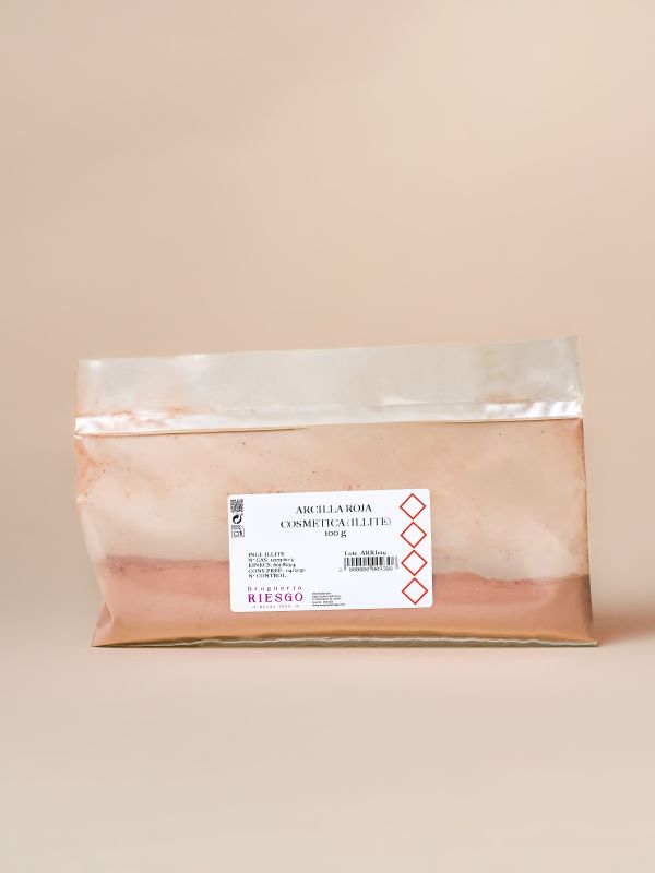 Arcilla roja Cosmética (Illite)